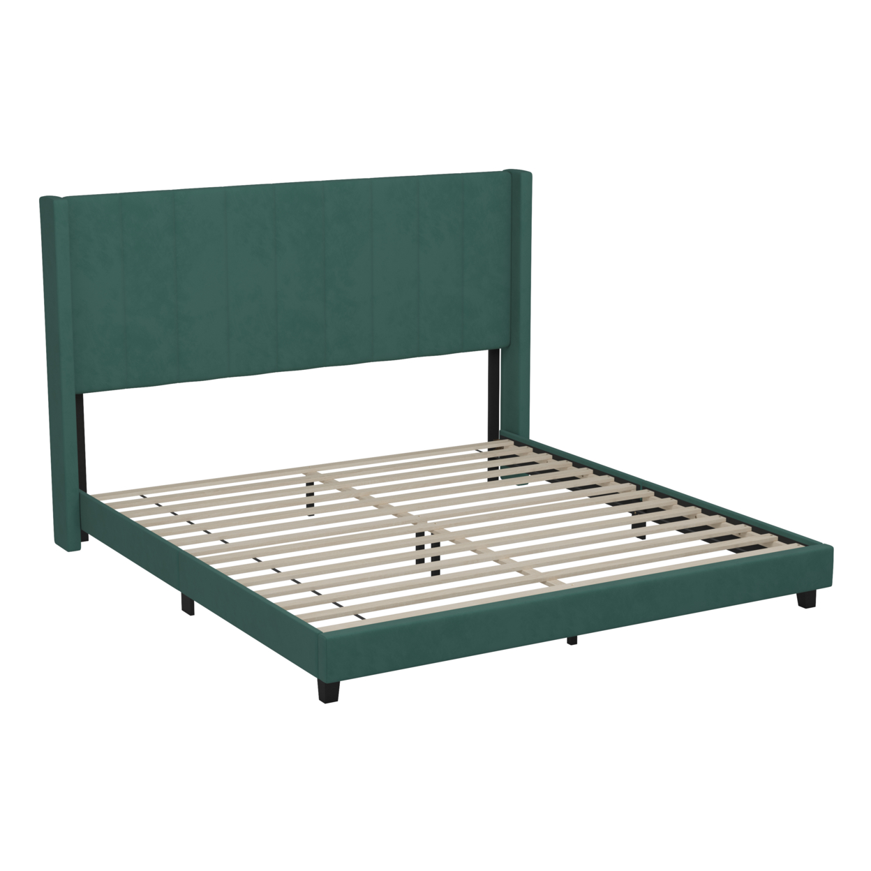 Emerald King Platform Bed
