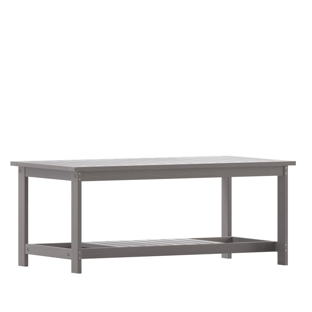 Gray Poly Resin Table