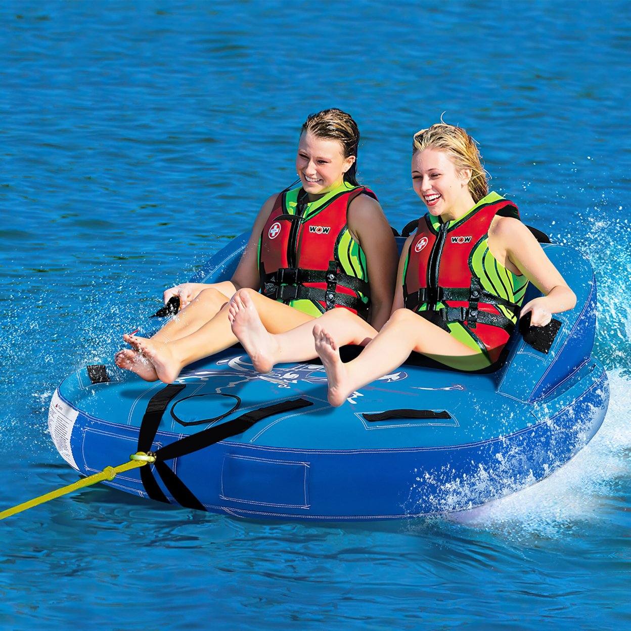 2 Person Inflatable Towable Tubes For Boating Water Tubes For Boats To Pull