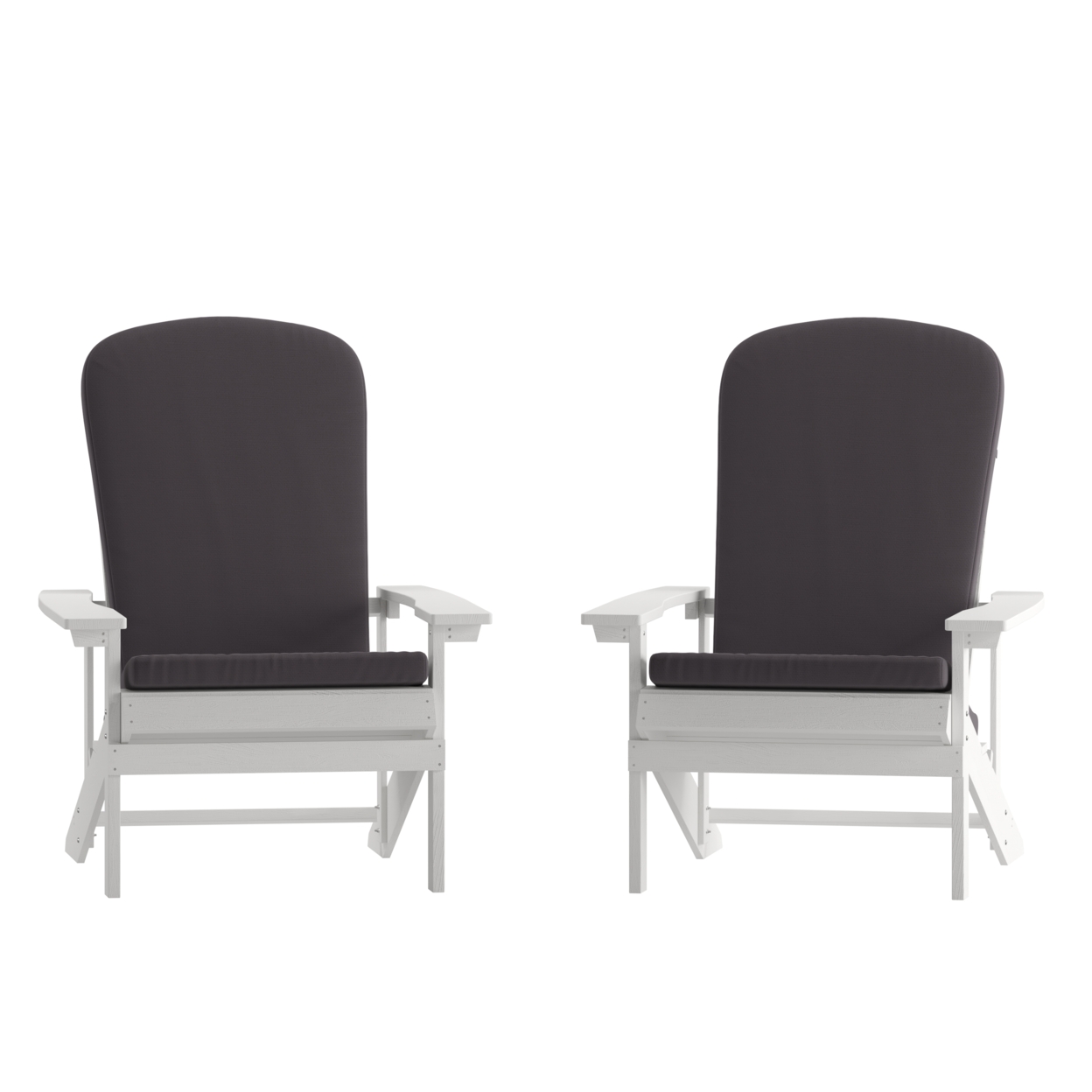2PK WH Chairs-Cream Cushions
