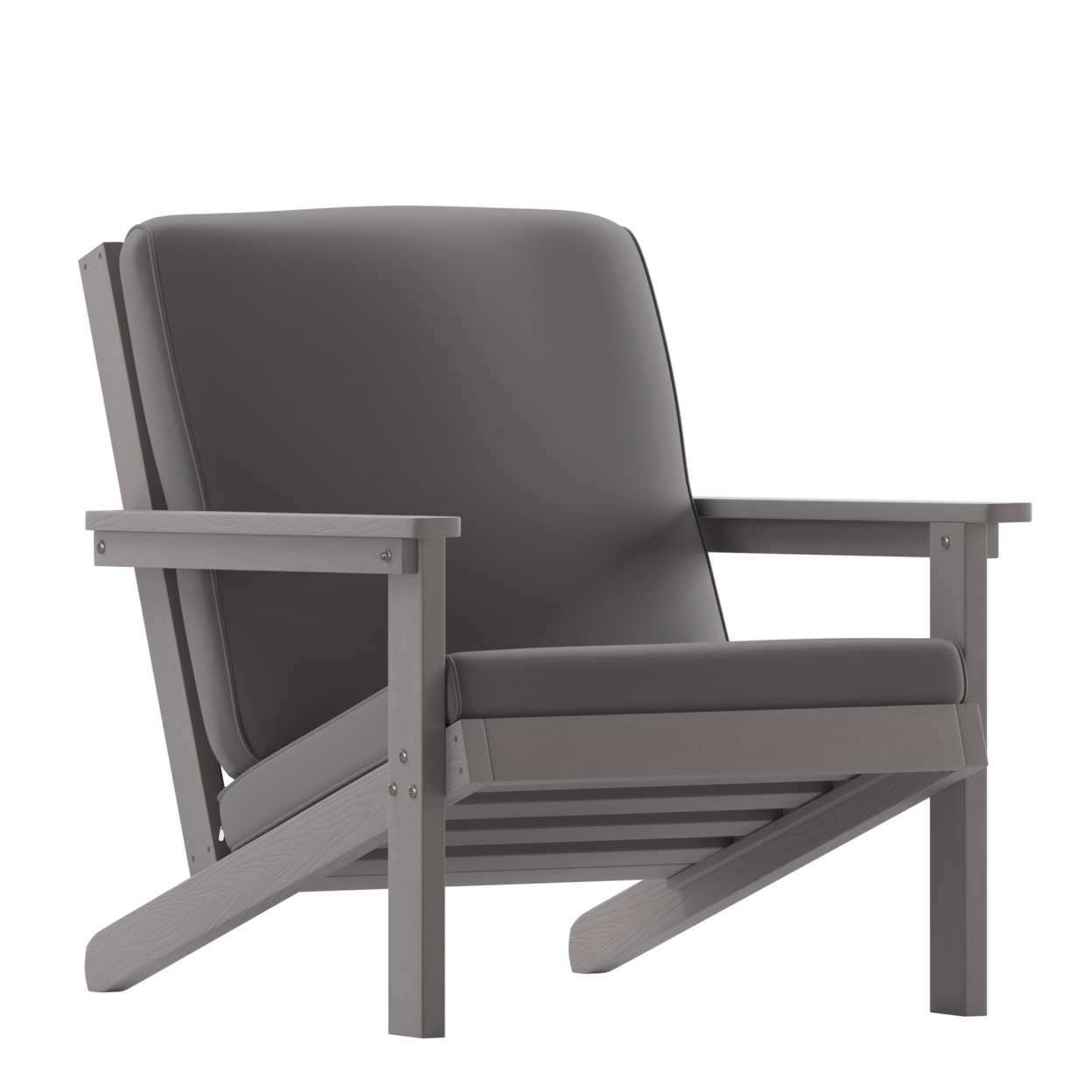 Gray Chair & Gray Cushions