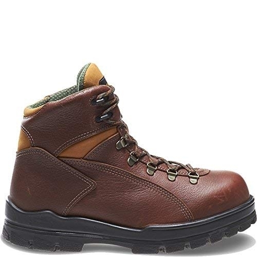 WOLVERINE Men's Tacoma 6 DuraShocksÂ® Steel-Toe Waterproof Work Boot Brown - W03779 BROWN - BROWN, Medium