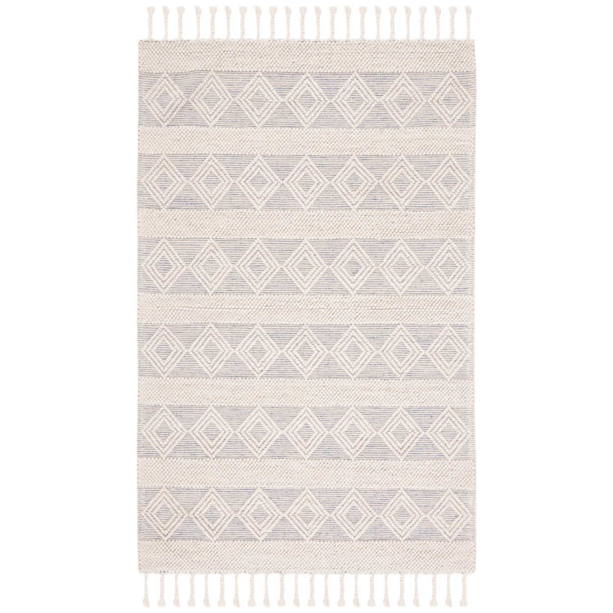 SAFAVIEH Natura Collection NAT280A Handwoven Ivory Rug - 1'-6 X 1'-6 Square