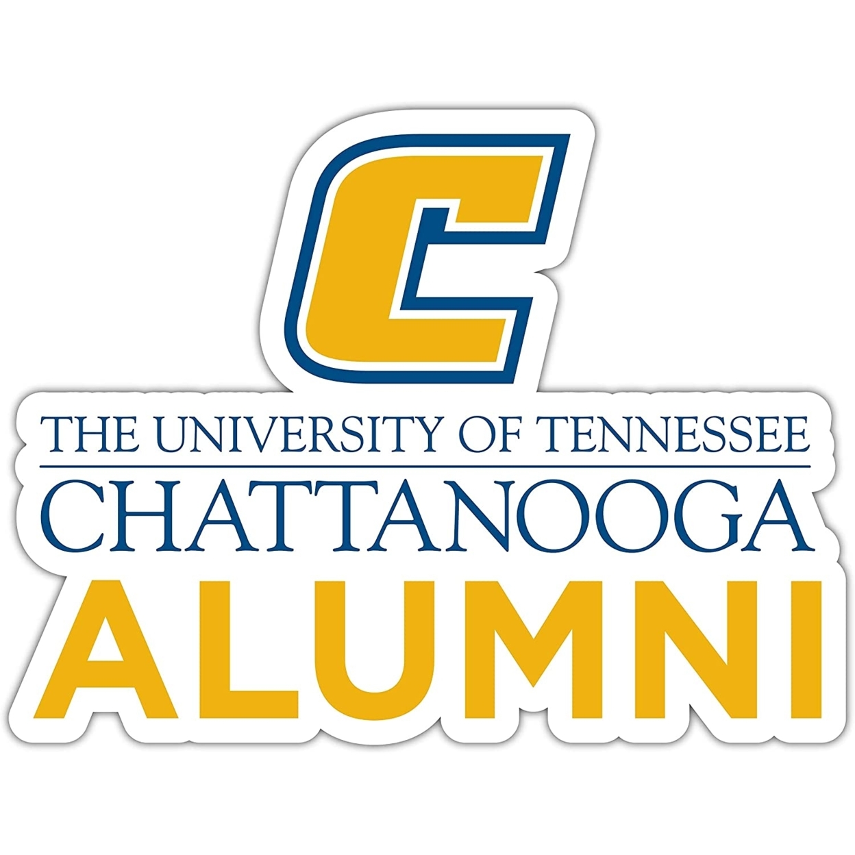 University Of Tennessee At Chattanooga Alumni 4 Sticker