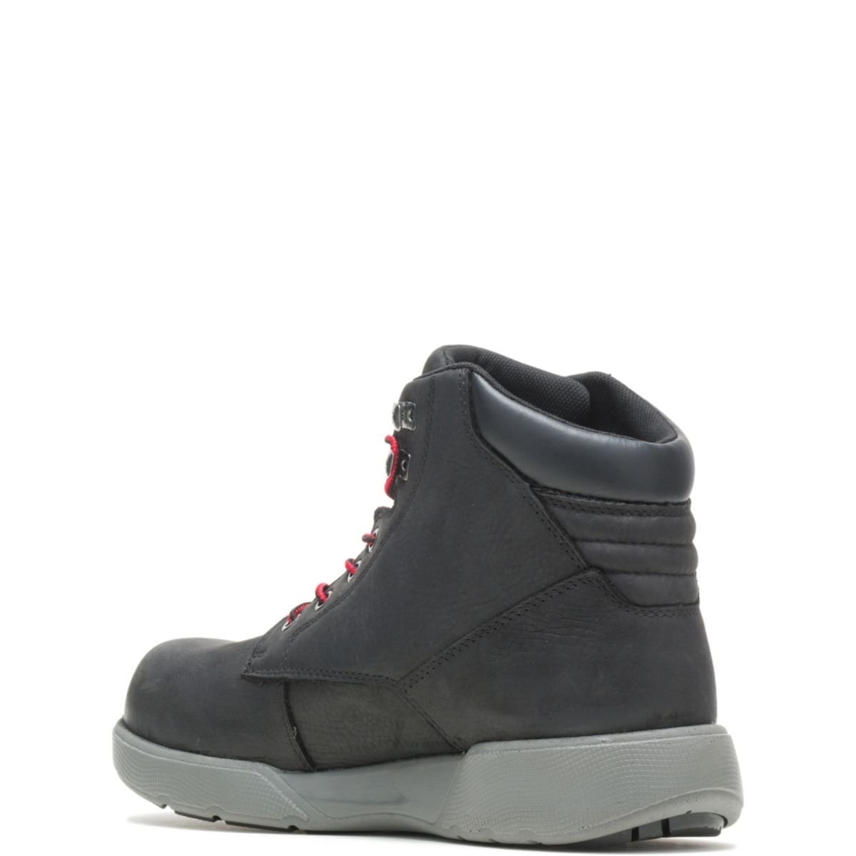 WOLVERINE Men's Kickstart 6 DuraShocksÂ® CarbonMAXÂ® Composite Toe Work Boot Black - W211116 BLACK - BLACK, 12