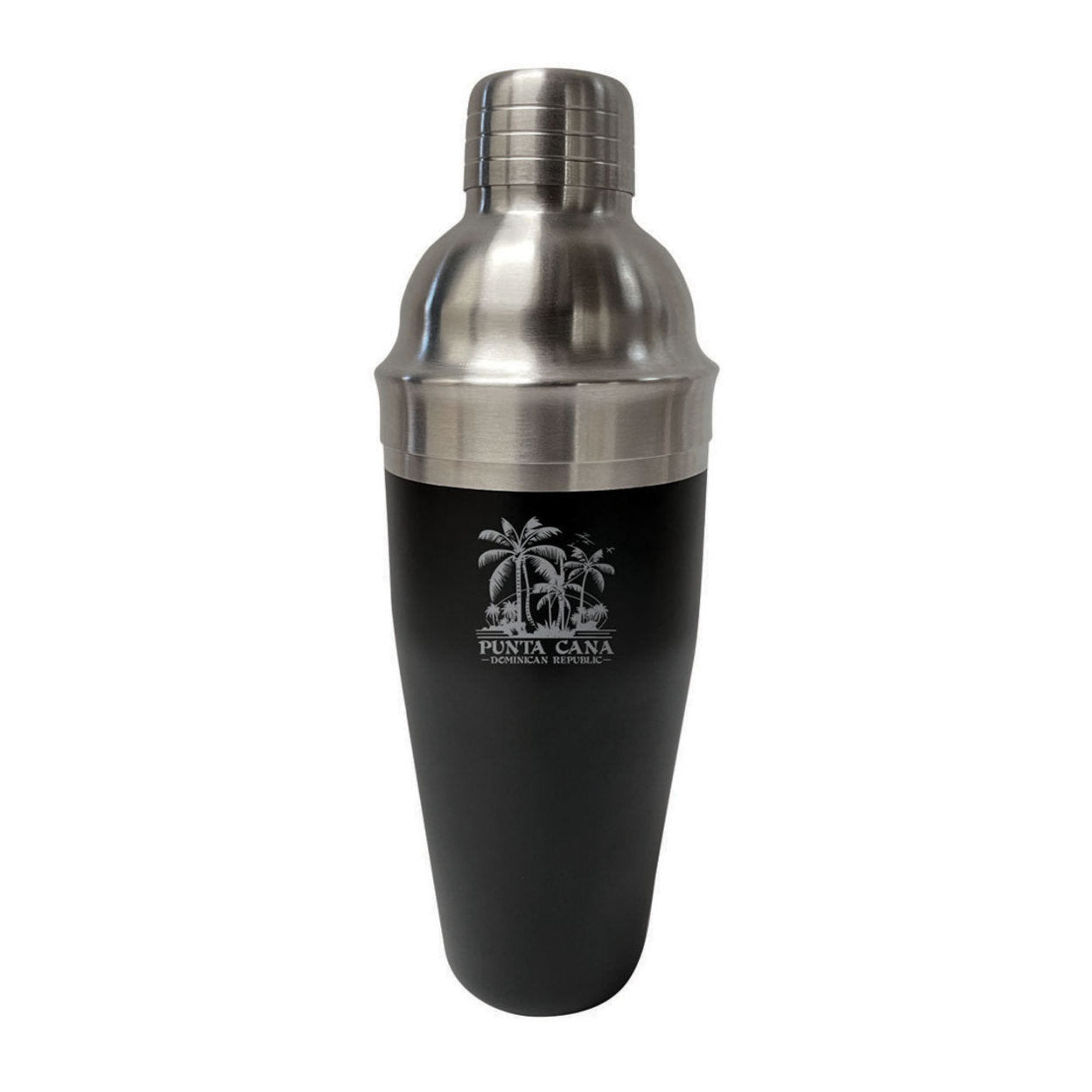 Punta Cana Dominican Republic Souvenir 24 Oz Stainless Steel Cocktail Shaker - Palm