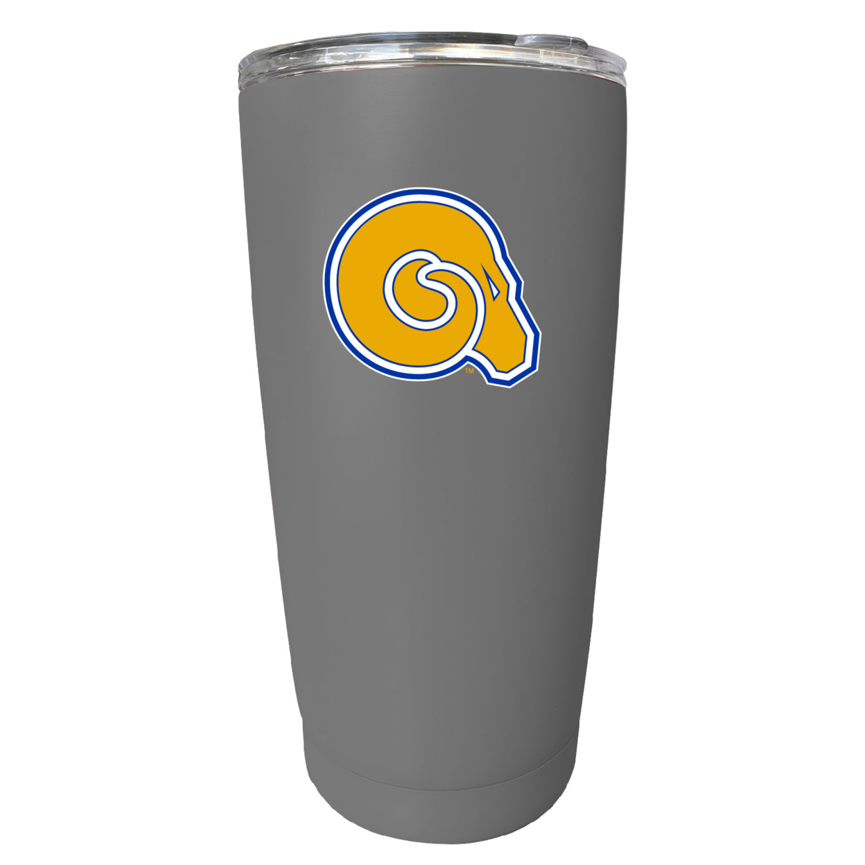 Albany State University 16 Oz Stainless Steel Insulated Tumbler - Gray