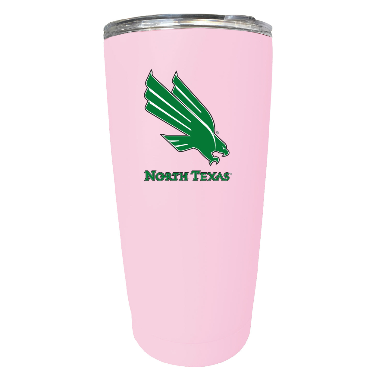 North Texas 16 Oz Stainless Steel Insulated Tumbler - Pink