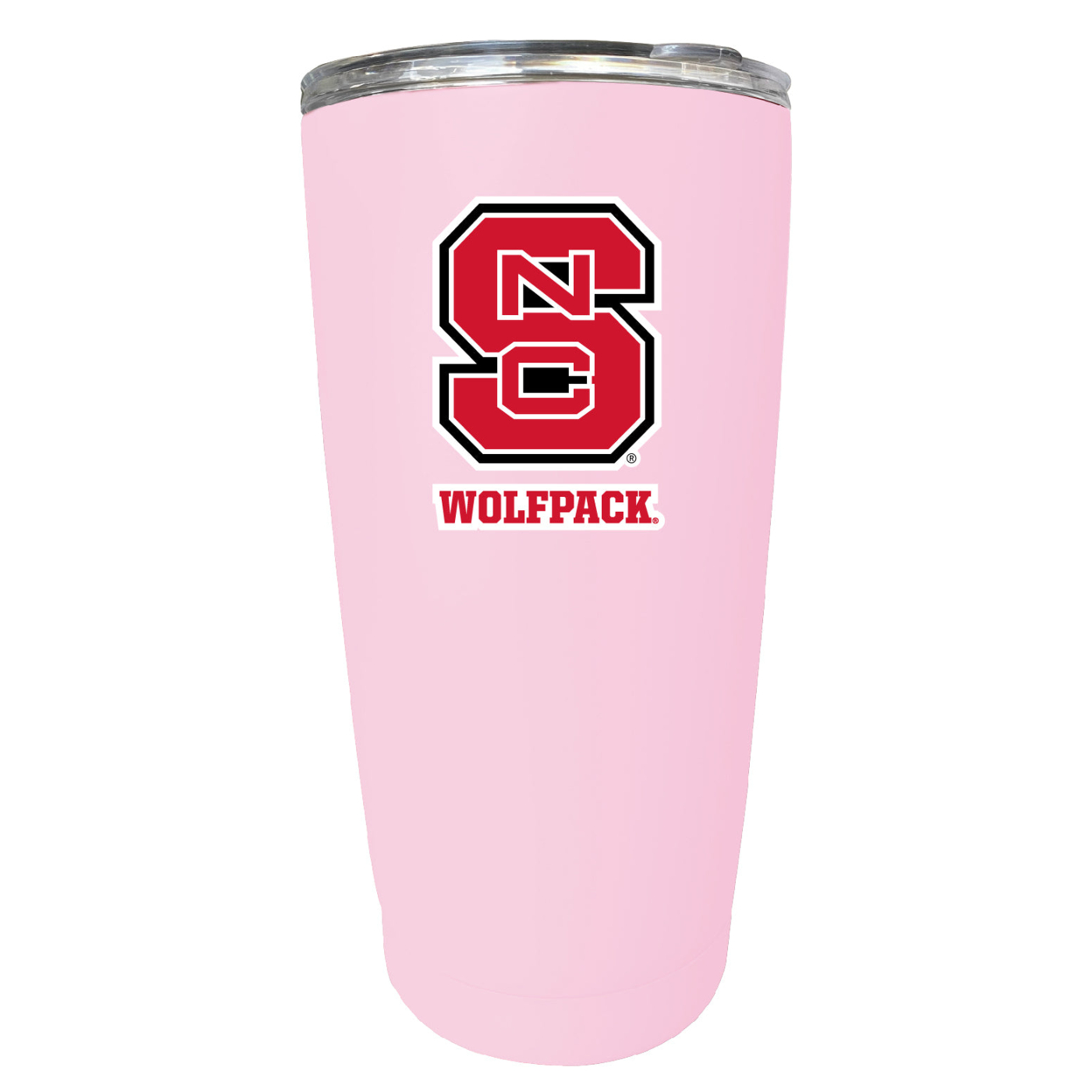 NC State Wolfpack 16 Oz Stainless Steel Insulated Tumbler - Pink