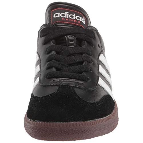 Adidas Unisex-Child Samba Classic Boots Soccer Shoe CBLACK/FTWWHT/CBLACK - CBLACK/FTWWHT/CBLACK, 12.5 Little Kid