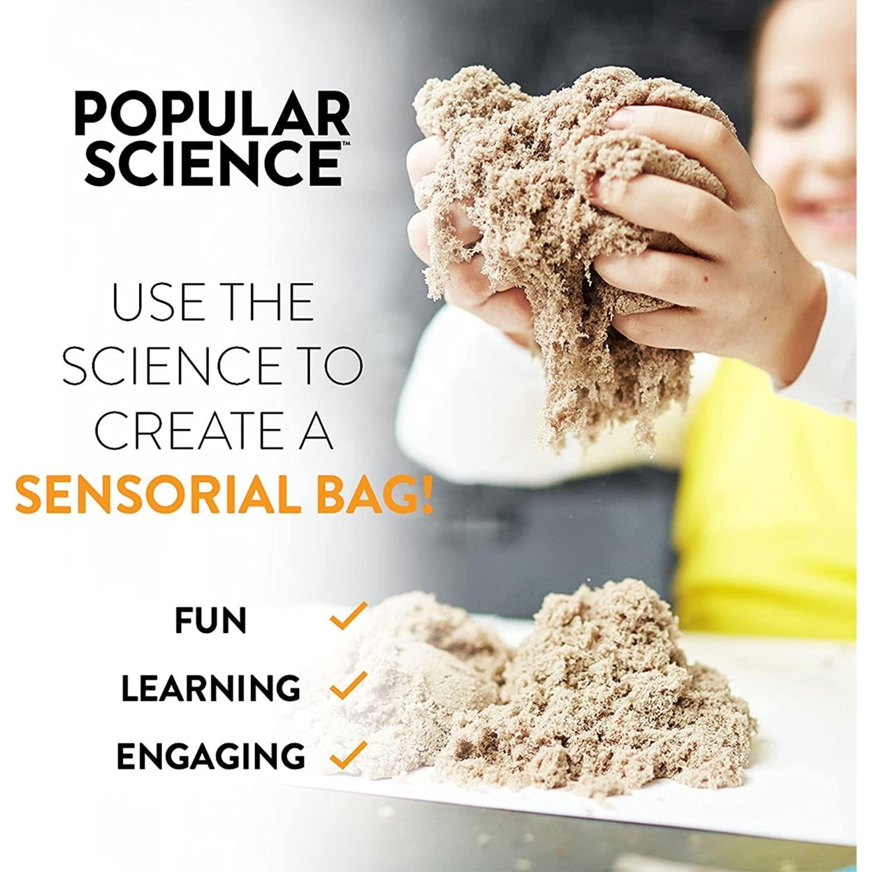 Popular Science 5 Senses Discovery Lab Kit Educational Kids Interactive WOW! Stuff