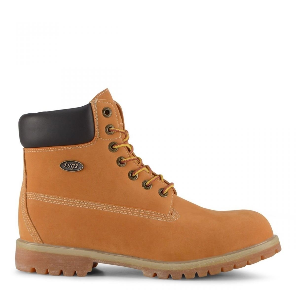 Lugz Men's 6 Convoy Boot Golden Wheat/Bark/Tan - MCNWK-7470 GOLDEN WHEAT/BARK/TAN/GUM - GOLDEN WHEAT/BARK/TAN/GUM, 8