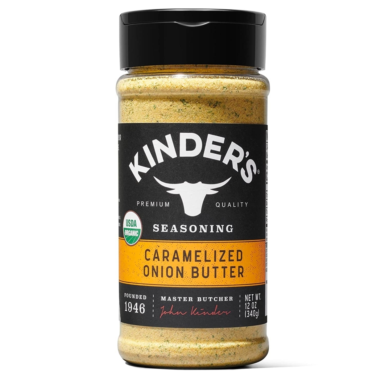 Kinder's Organic Caramelized Onion Butter Seasoning, 12 Ounce