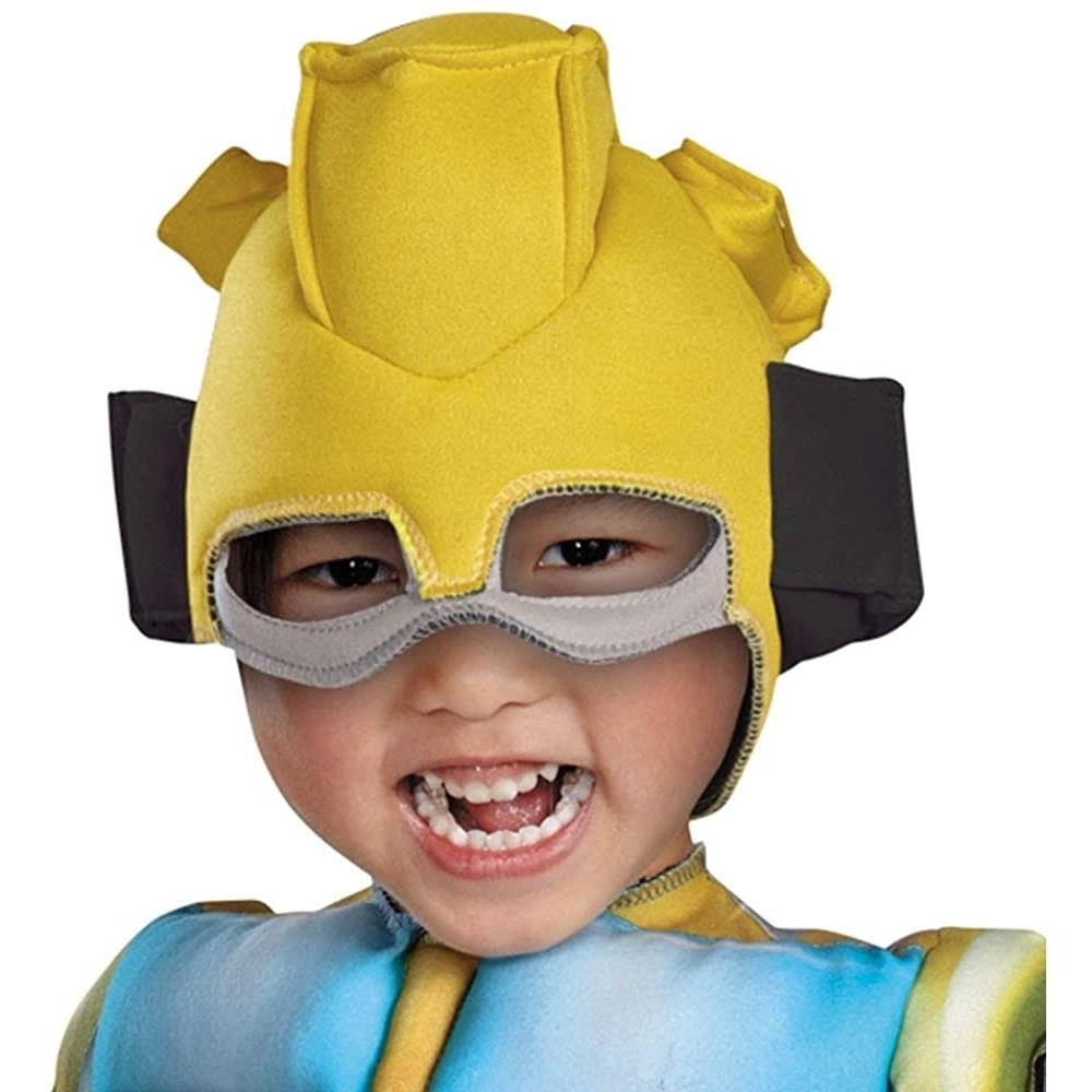 Bumblebee Muscle Toddler Size S 2T Costume Transformers Rescue Bot Disguise