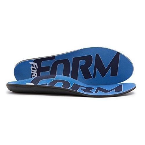 FORM Premium Insoles Maximum Support , Blue BLUE - BLUE, Women's 6.5- 7