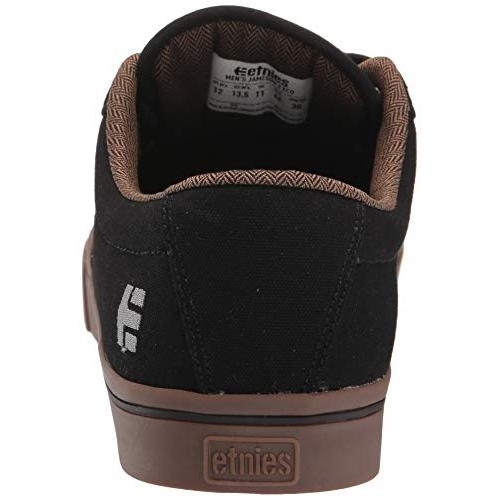 Etnies Men's Jameson 2 ECO Skateboarding Shoe BLACK/CHARCOAL/GUM - BLACK/CHARCOAL/GUM, 8
