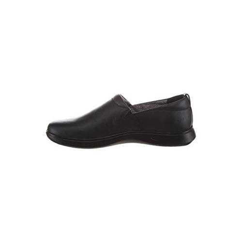 Klogs Footwear Women's Leena Slip Resistant Slip On BLACK BRILLIANT - BLACK BRILLIANT, 7.5