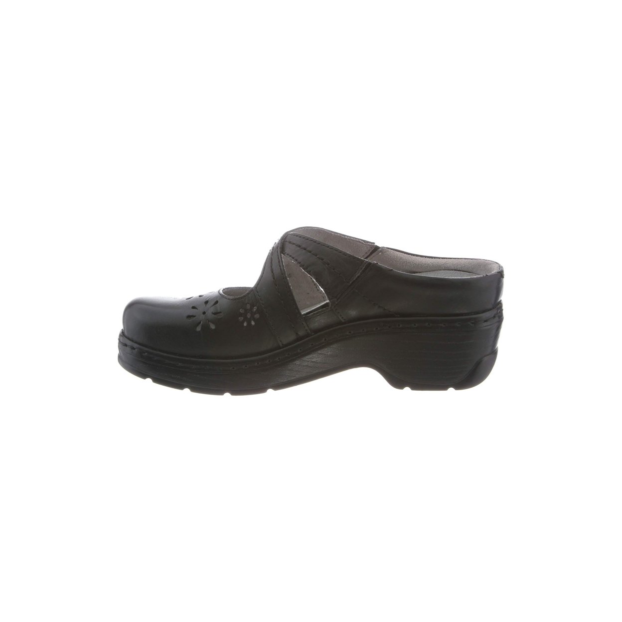 KLOGS Footwear Women's Carolina Leather Mary-Jane BLACK SMOOTH - BLACK SMOOTH, 7.5-W