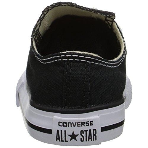 Converse Kids' Chuck Taylor All Star Canvas Low Top Sneaker BLACK - BLACK, 11.5