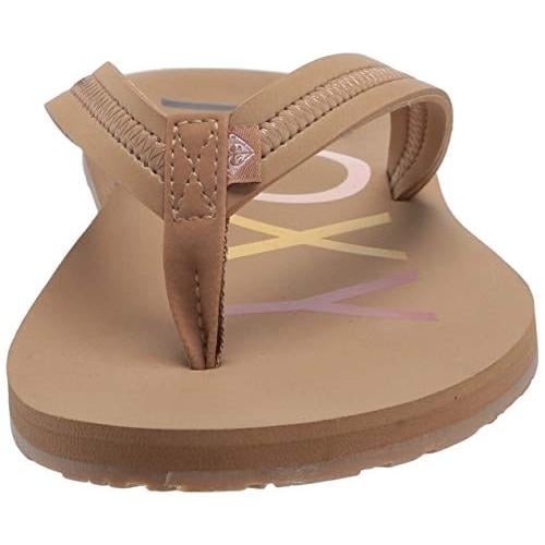 Roxy Women's Vista Sandal Flip-Flop TAN - TAN, 7