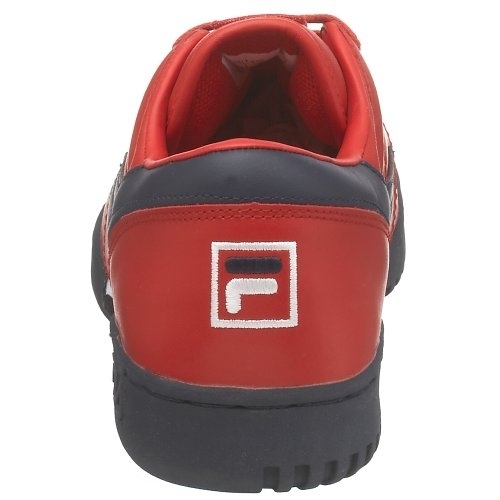 Fila Men's Original Fitness Sneaker 6.5 RED/NAVY/WHITE - RED/NAVY/WHITE, 12 Little Kid