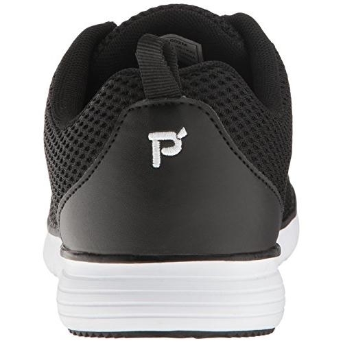 PropÃ©t Women's TravelFit Prestige Sneaker BLACK - BLACK, 11 WIDE