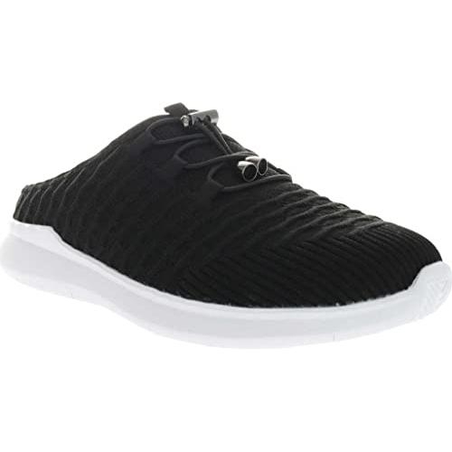 Propet Women's TravelBound Slide Sneaker Black - WAT031MBLK BLACK - BLACK, 9.5 Narrow
