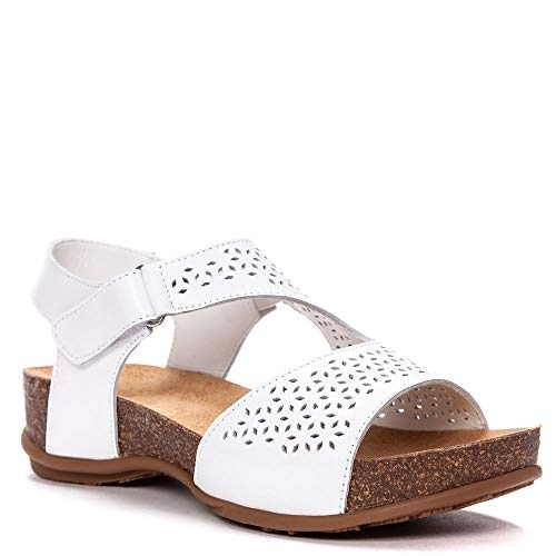 Propet Phoebe Women's Sandal WHITE - WHITE, 8 XX-Wide
