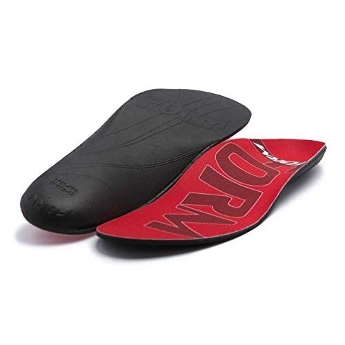 FORM Premium Insoles Narrow , Red RED - RED, Men's 6 - 6.5, Women's 7.5 - 8