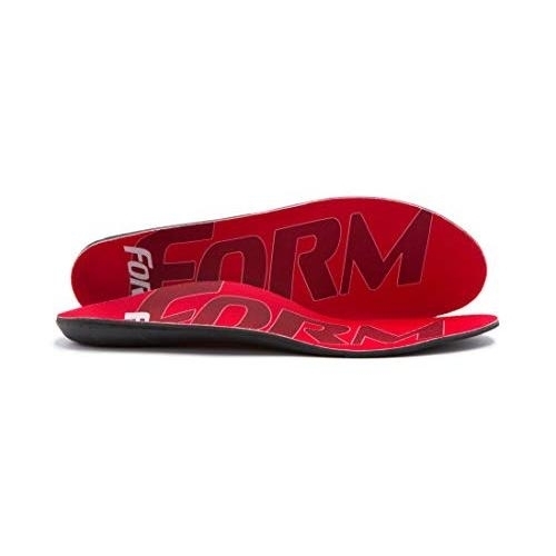 FORM Premium Insoles Narrow , Red RED - RED, Women's 6.5- 7