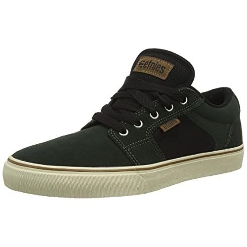 Etnies Barge LS Skate Shoe Medium GREEN/BLACK - GREEN/BLACK, 9.5