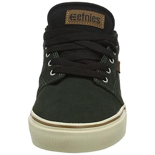 Etnies Barge LS Skate Shoe Medium GREEN/BLACK - GREEN/BLACK, 11.5