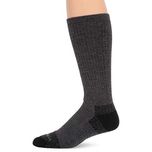 Merrell Mens Moab Hiker Socks BLACK - BLACK, L