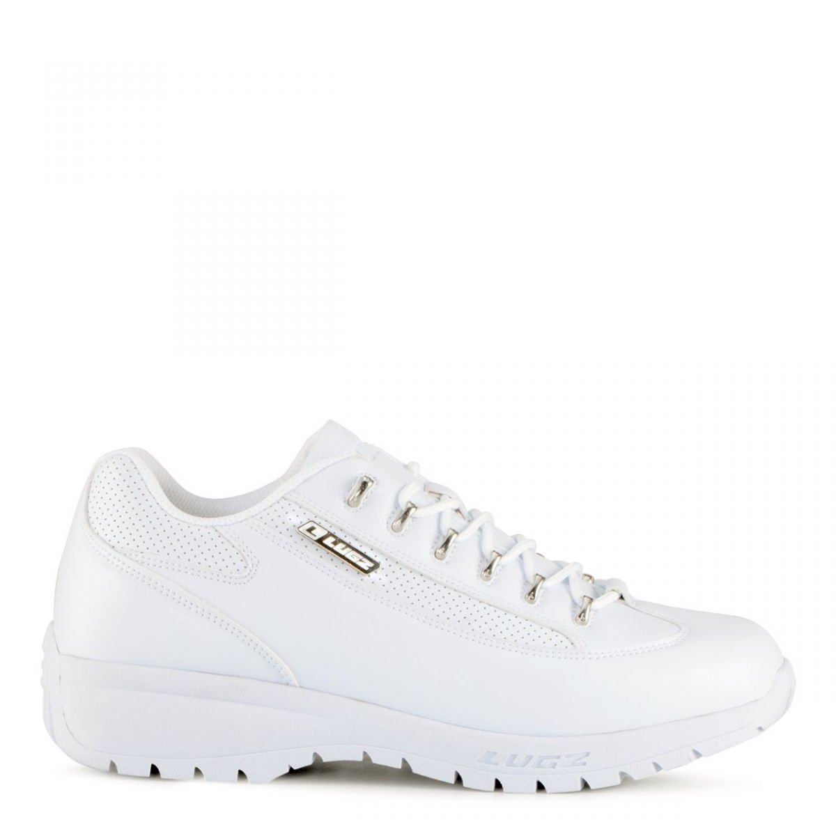 Lugz Men's Express Sneaker White - MEXPRSPV-100 WHITE - WHITE, 8.5