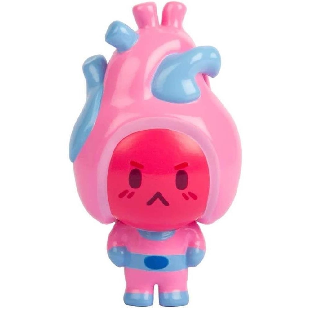 Organauts Mighties Captain Aorta Hart Figure Educational Anatomy Learning Toy Know Yourself