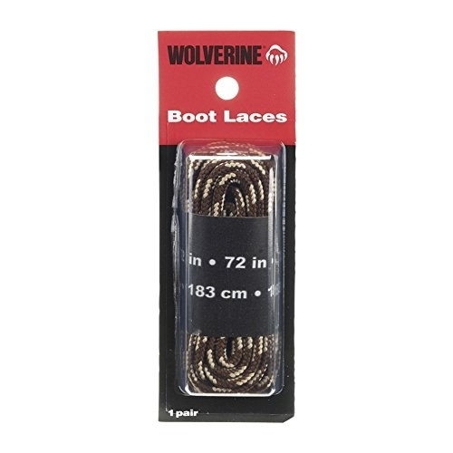 WOLVERINE Work Boot Laces 72 Brown (1 Pair) - W69419 72 BROWN