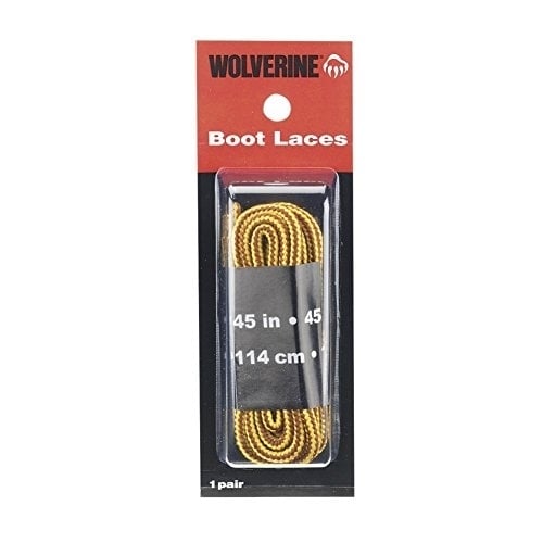 WOLVERINE Work Boot Laces 45 Gold (1 Pair) - W69408 45 GOLD
