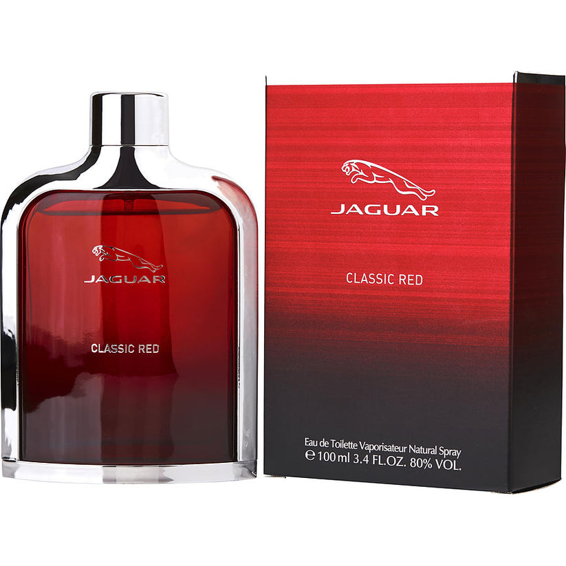 Jaguar Jaguar Classic Red EDT Spray For Men 3.4 Oz