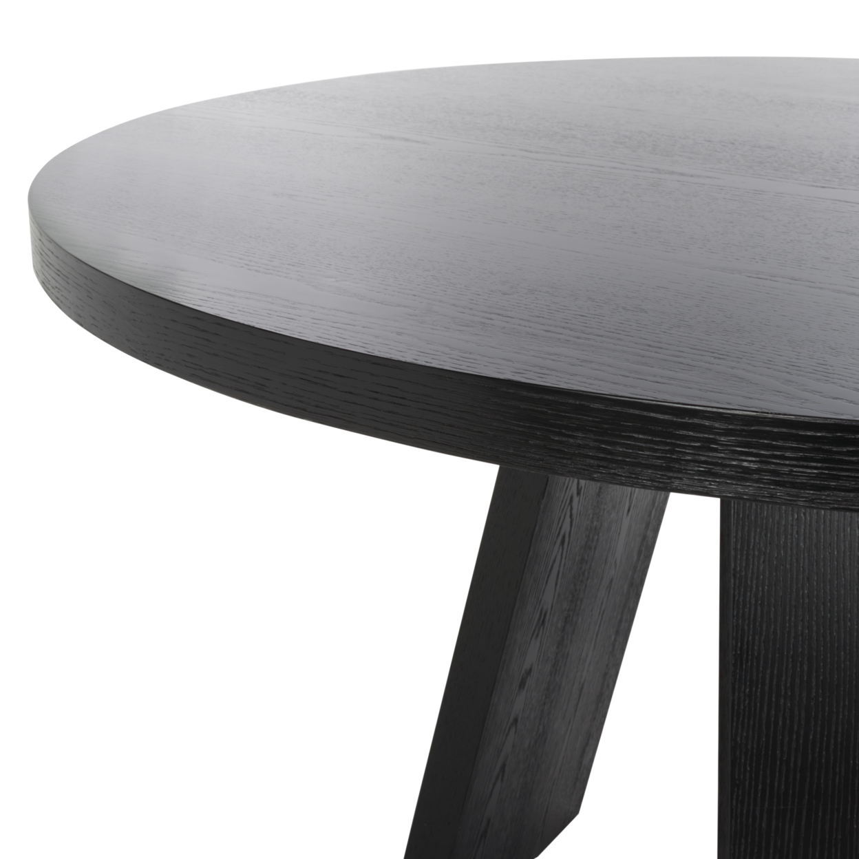 SAFAVIEH COUTURE Julianna 54 Wood Dining Table Black