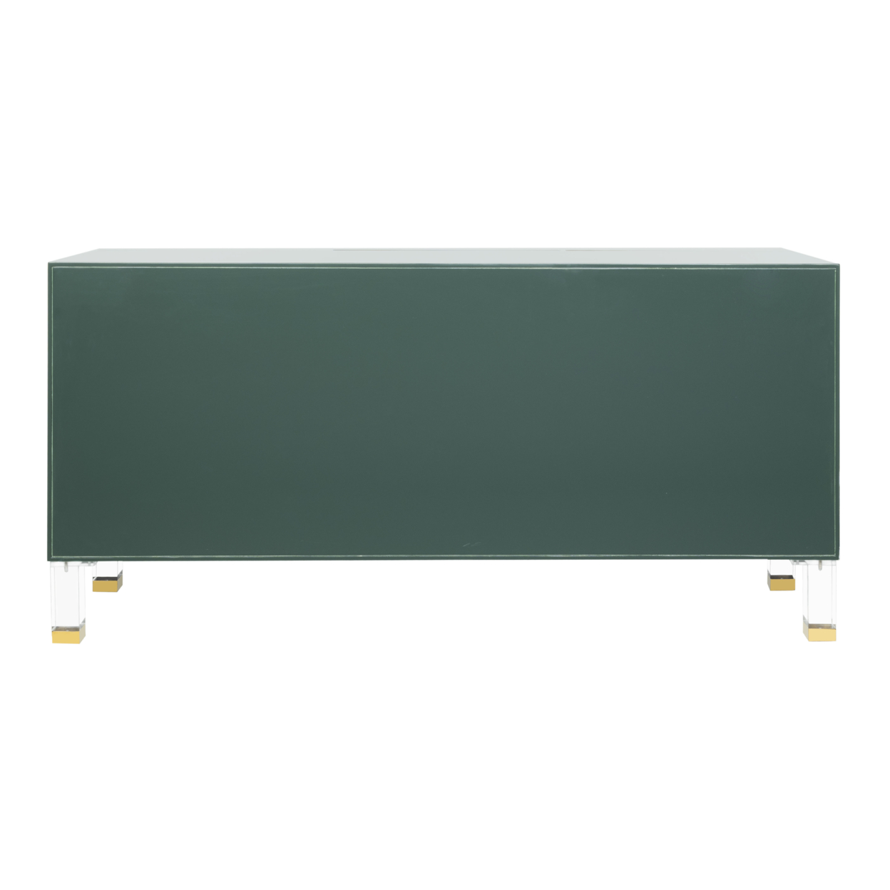 SAFAVIEH COUTURE Saturn Wave Acrylic Sideboard Moss