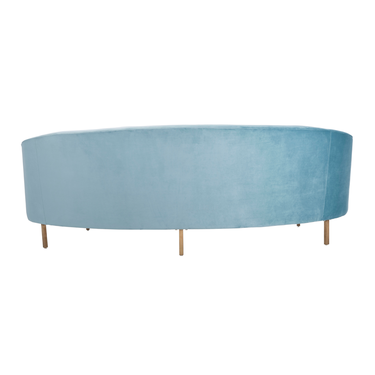 SAFAVIEH COUTURE Primrose Curved Sofa Light Blue