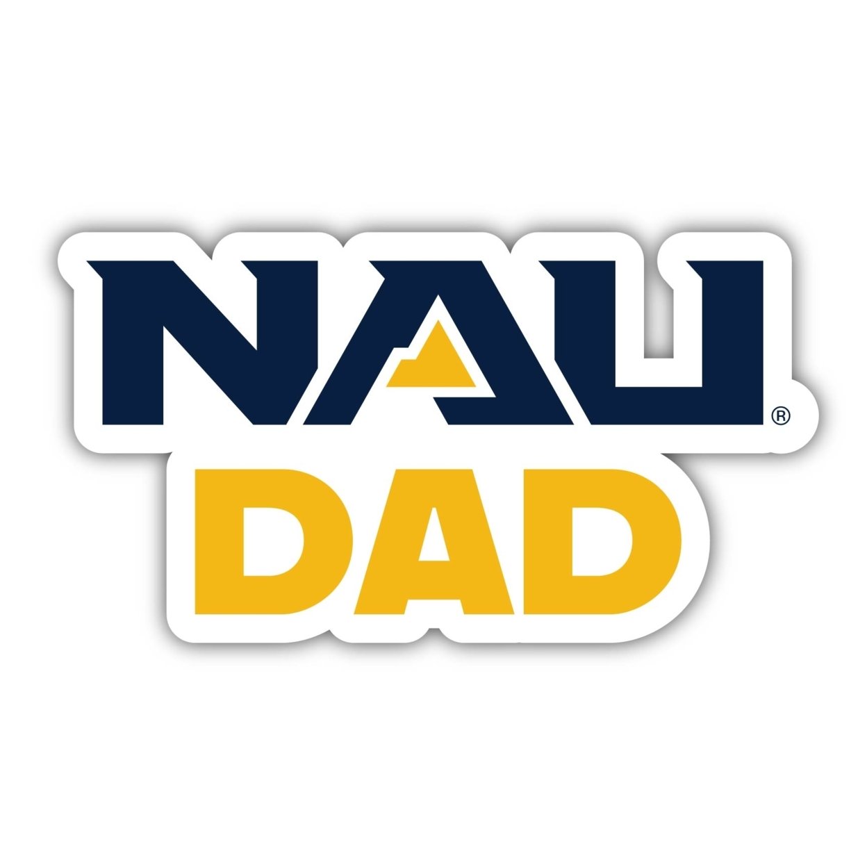 Northern Arizona University 4-Inch Proud Dad Die Cut Decal
