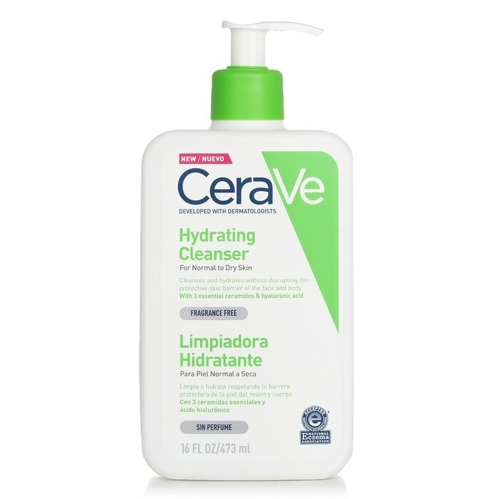 CeraVe - Hydrating Cleanser For Normal To Dry Skin(473ml/16oz)