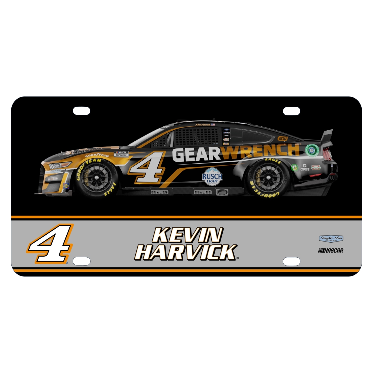 #4 Kevin Harvick Officially Licensed NASCAR License Plate