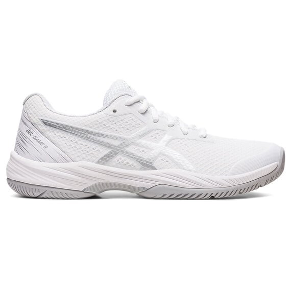 ASIC GEL-GAME 9 WHIT - 1042A211-100 White/Pure Silver - White/Pure Silver, 8.5