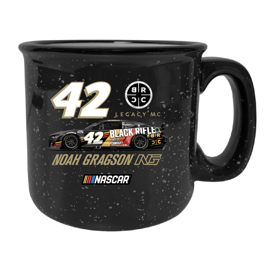 #42 Noah Gragson BRCC Officially Licensed Ceramic Camper Mug 16oz - Green