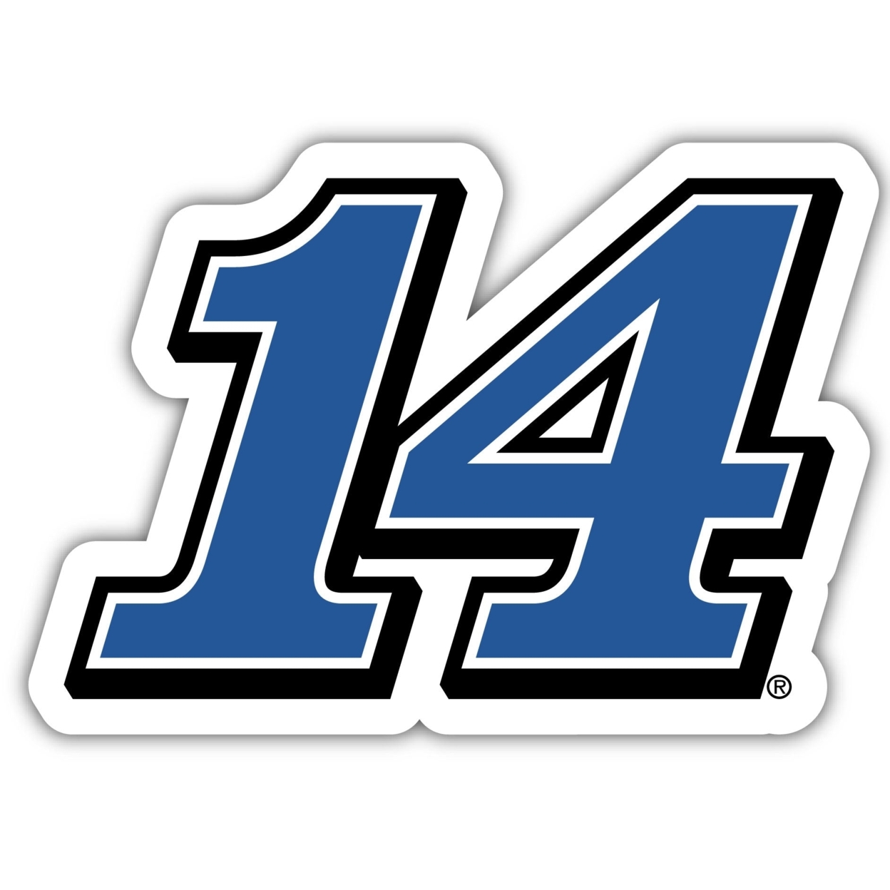 #14 Chase Briscoe 4-Inch Number Laser Cut Decal