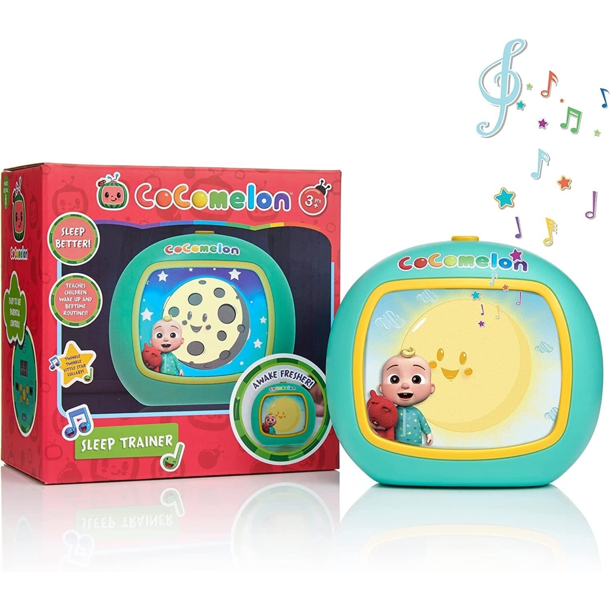 CoComelon Sleep Trainer Lullaby Labs Bedtime Night Light Music Wakeup WOW! Stuff