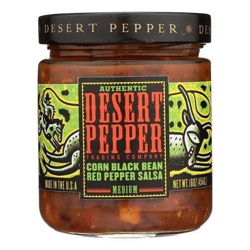 Desert Pepper Trading Co. Corn Black Bean Red Pepper Salsa Medium