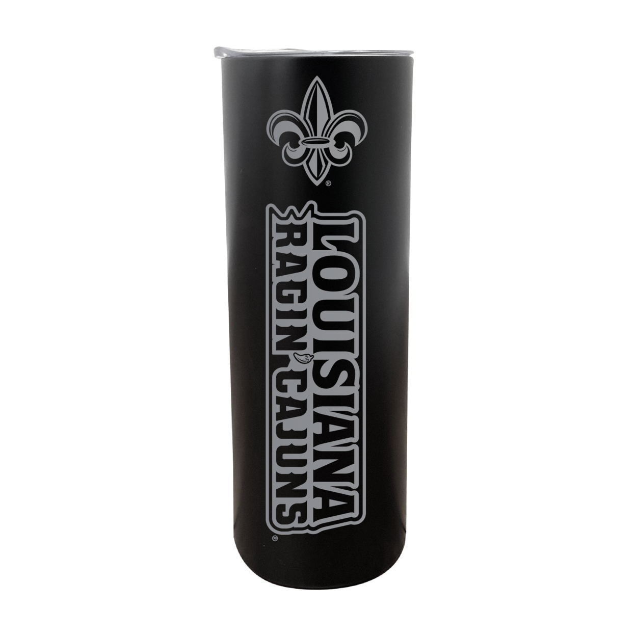 Louisiana At Lafayette 20oz Insulated Stainless Steel Skinny Tumbler - Black